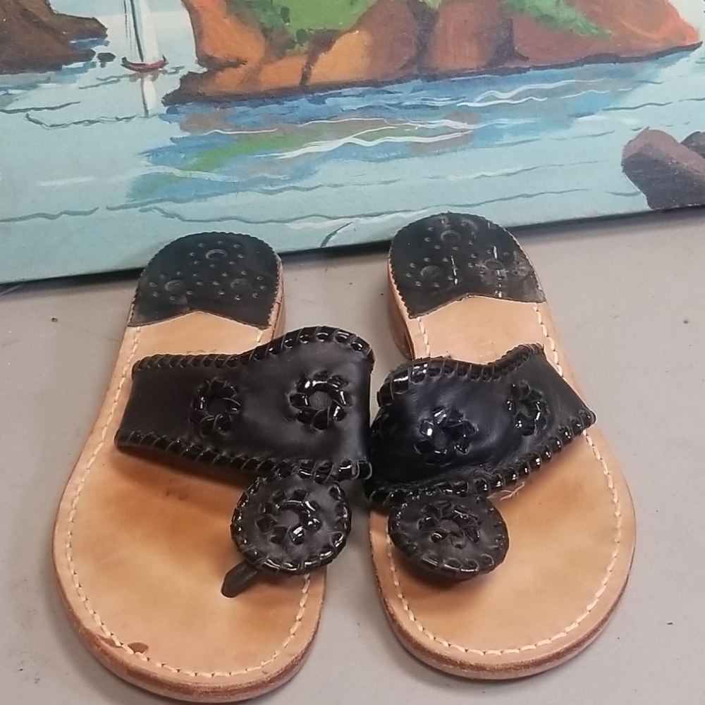 Jack Roger's palm beach Navajo classic sandals sz6